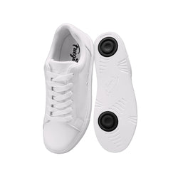 Fuego Low-Top Dance Sneakers en blanc