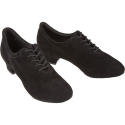 189 chaussures de danse en cuir en velours noir