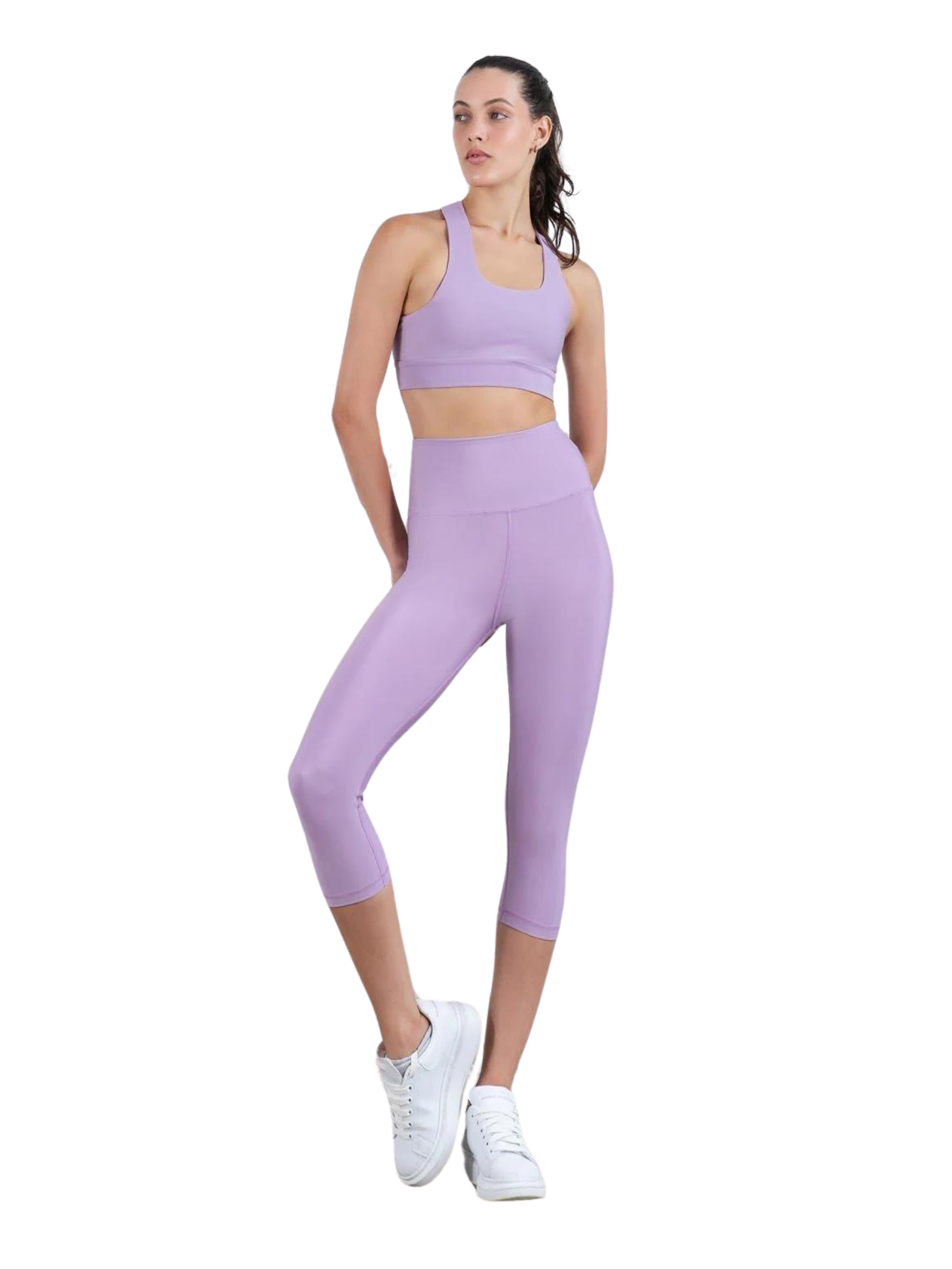 4316 Leggings Capri viola