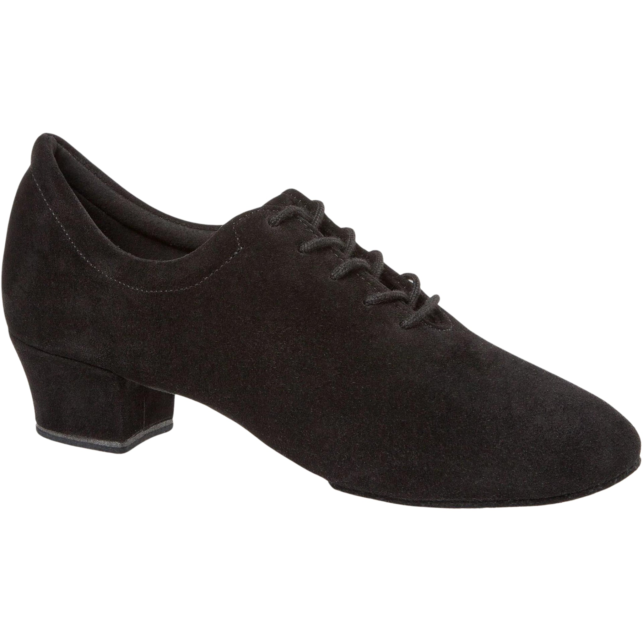 189 chaussures de danse en cuir en velours noir