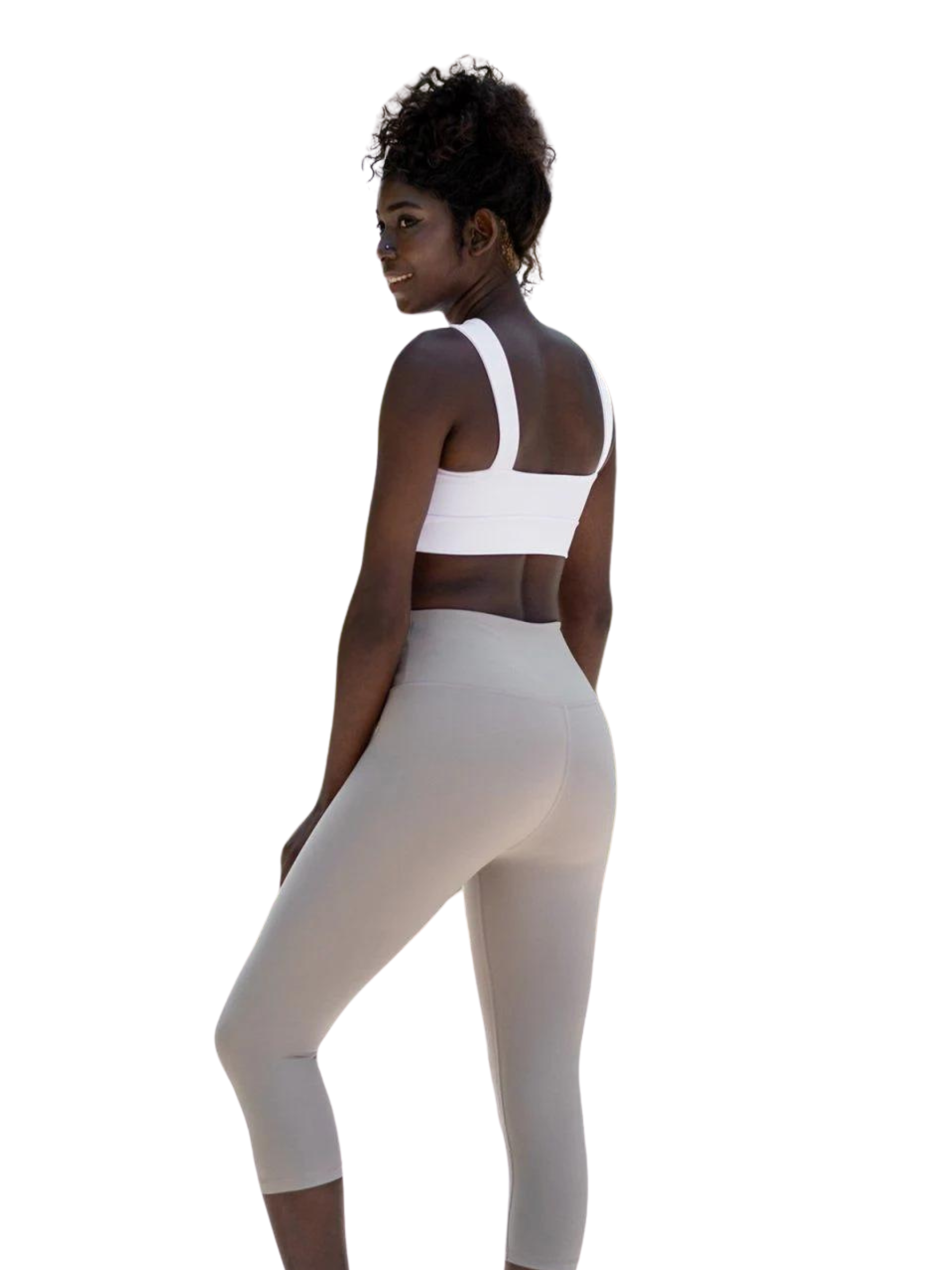 4723 Capri Leggings in Beige