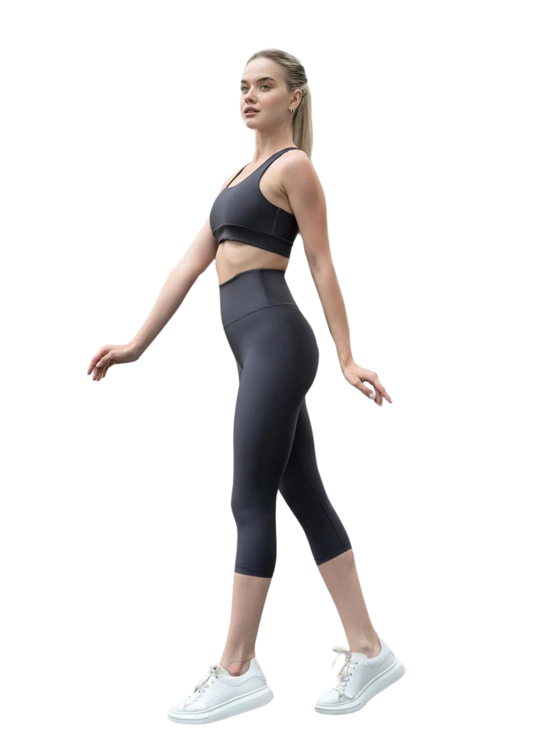 944 Leggings capri en anthracite