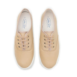 Smove Dance Sneaker en cuero beige