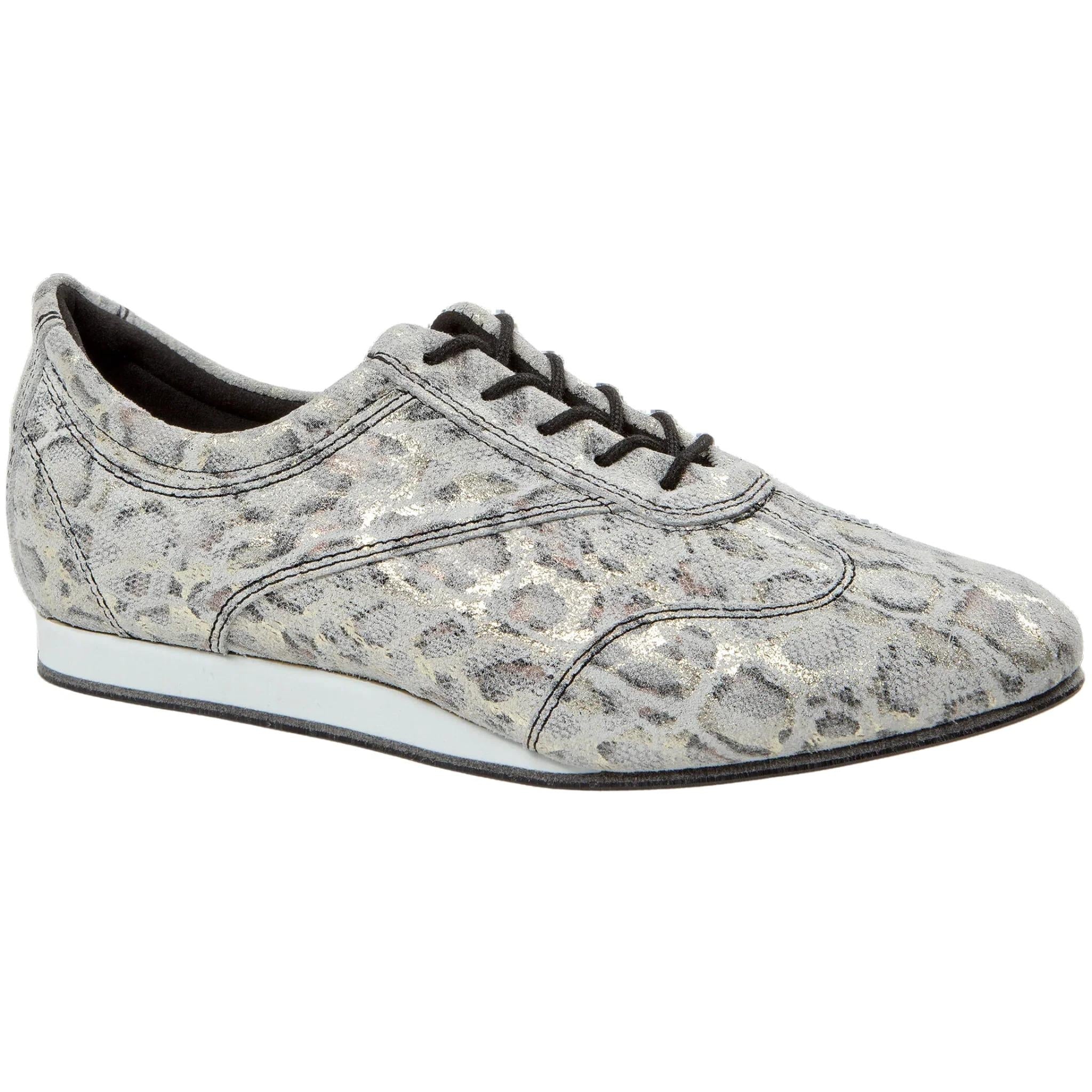 183 Sneaker Dance in beige oro leopardo