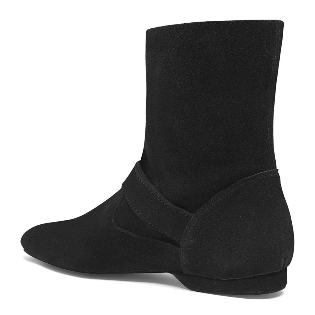 8855 Bottes basses West Coast Swing en noir