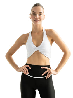 392 Saintes Sport Bra in white