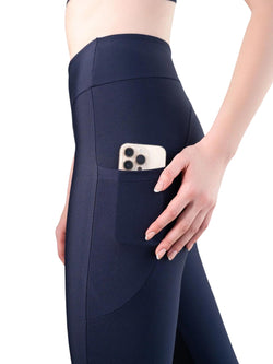 435 Pocket Schlagleggings in Navyblau