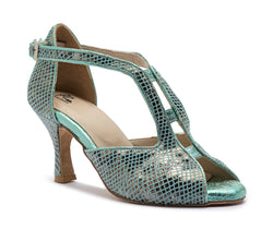 ESP11 Chaussures de danse en turquoise