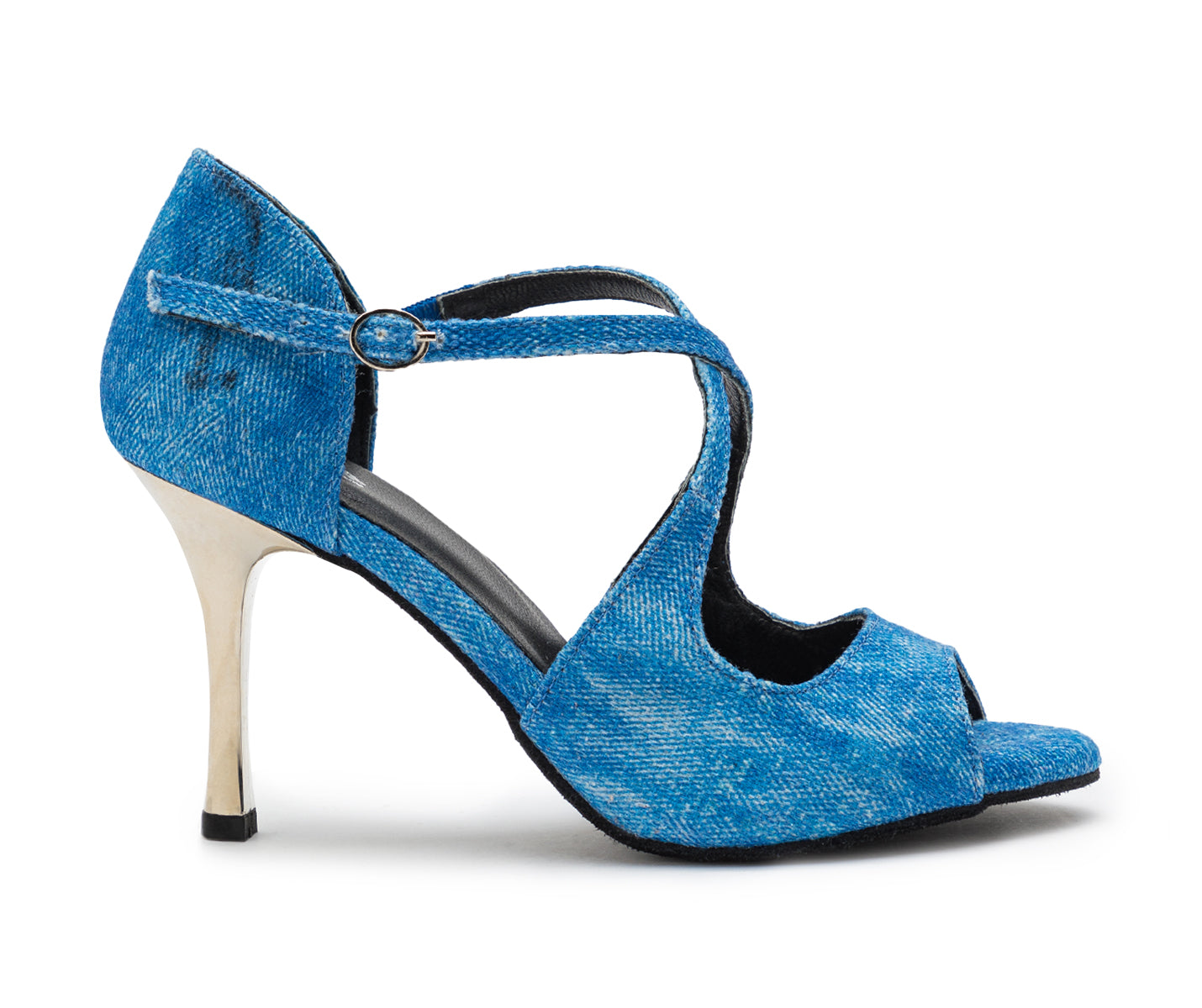 Zapatos de baile de Orion en jeans azules