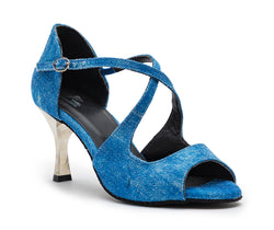 Orion Tanzschuhe in Blau Jeans