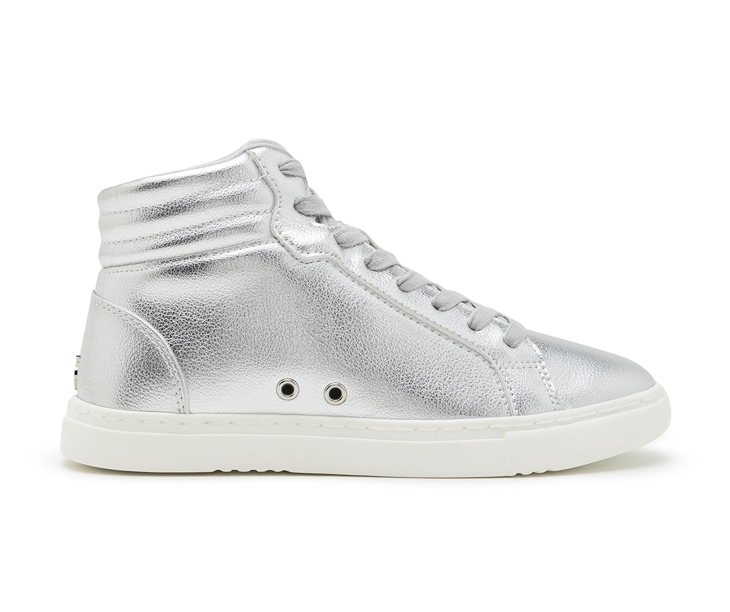 Fuego High-Top Dance Sneakers in silver