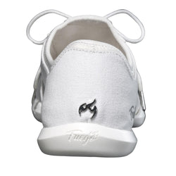 Fuego Dance Sneakers Suela partida en blanco