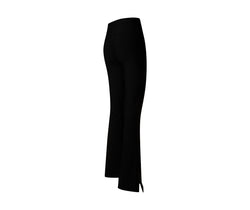 1257 Leggings spagnoli spaccati in nero