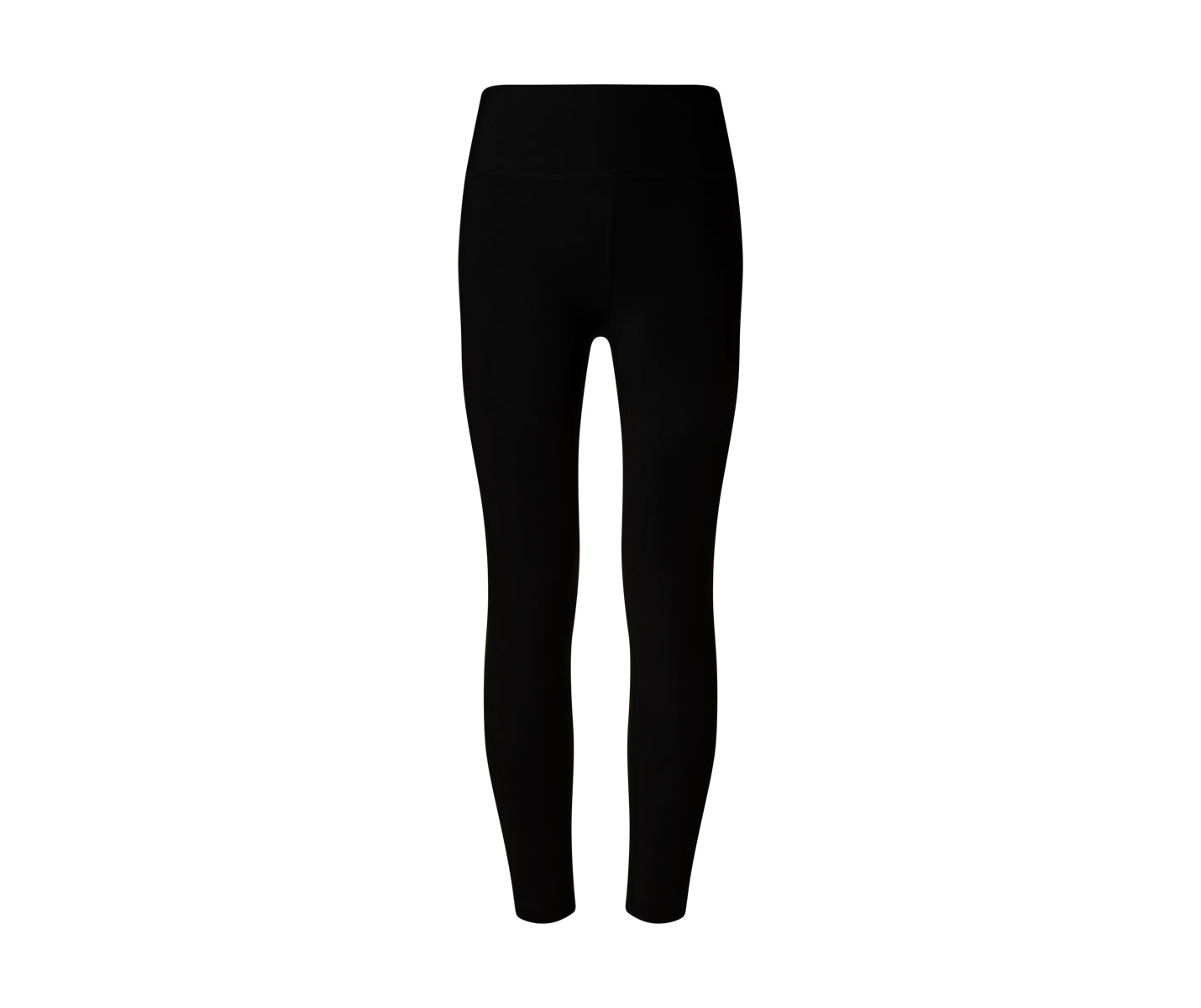 429 Leggings taille haute en noir