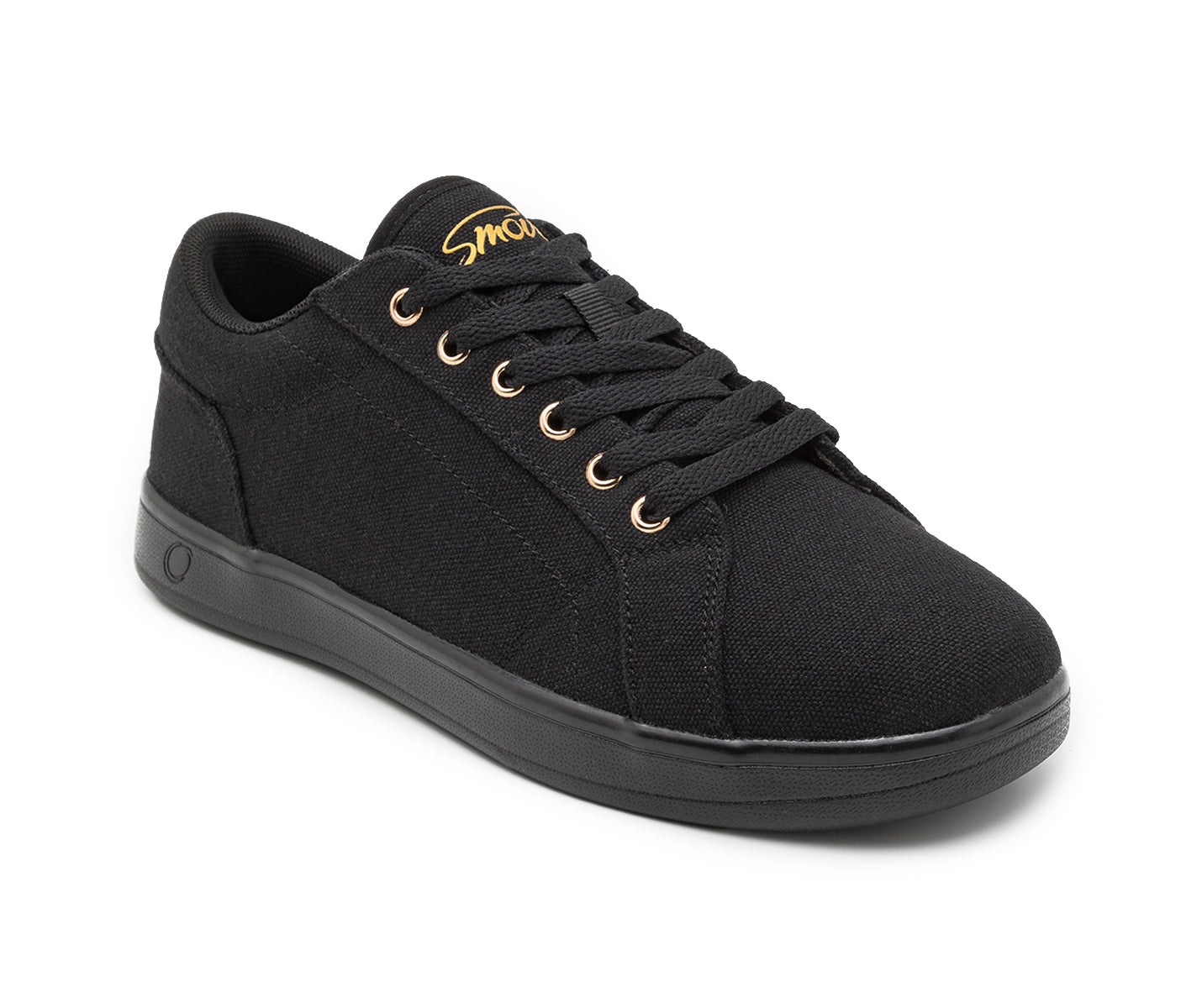 Smove Dance Sneaker in nero con suola nera