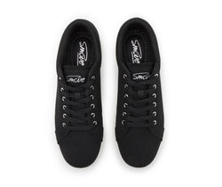 Smove Dance Sneaker in black with white sole