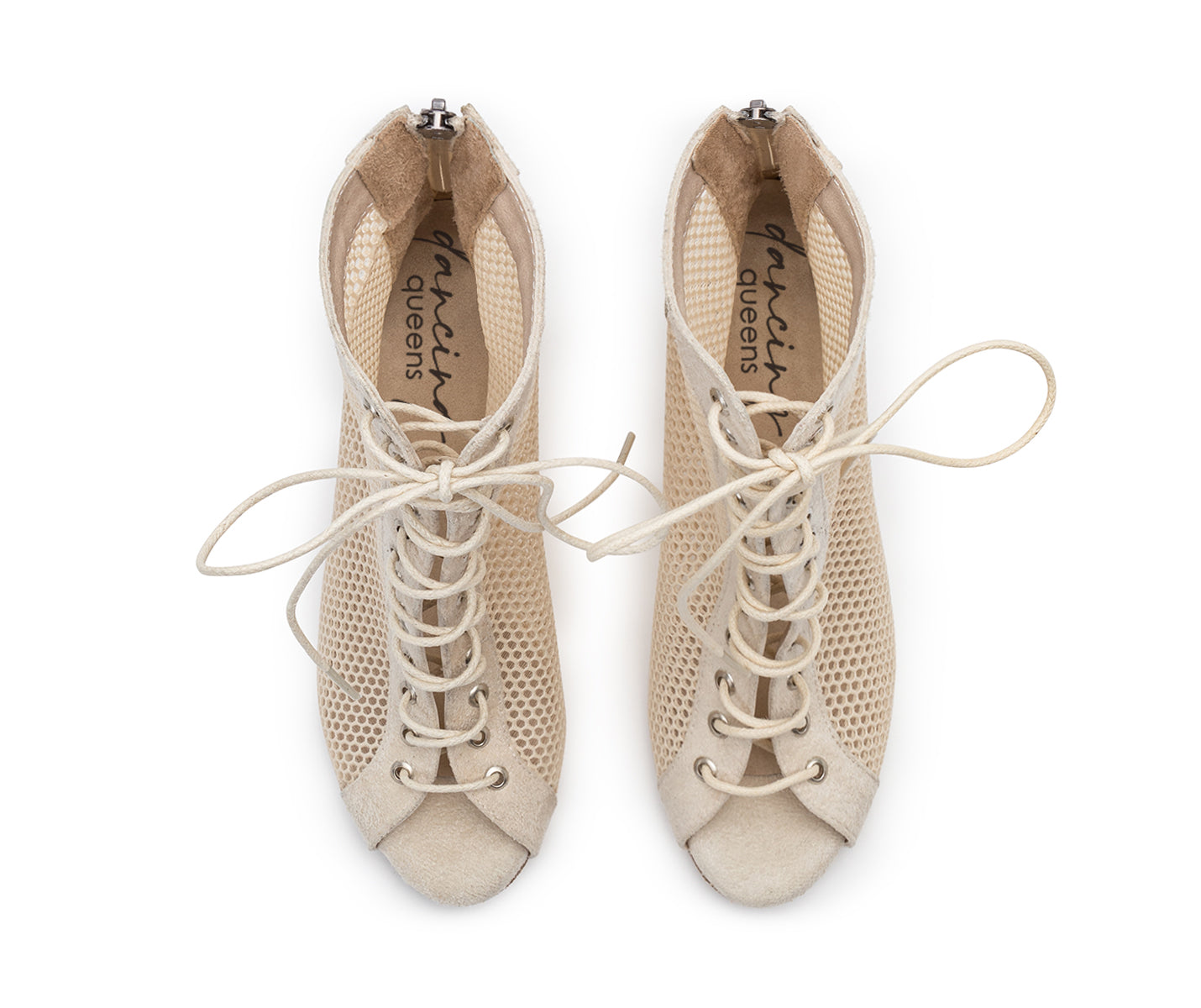 Halley heels dance shoes in beige