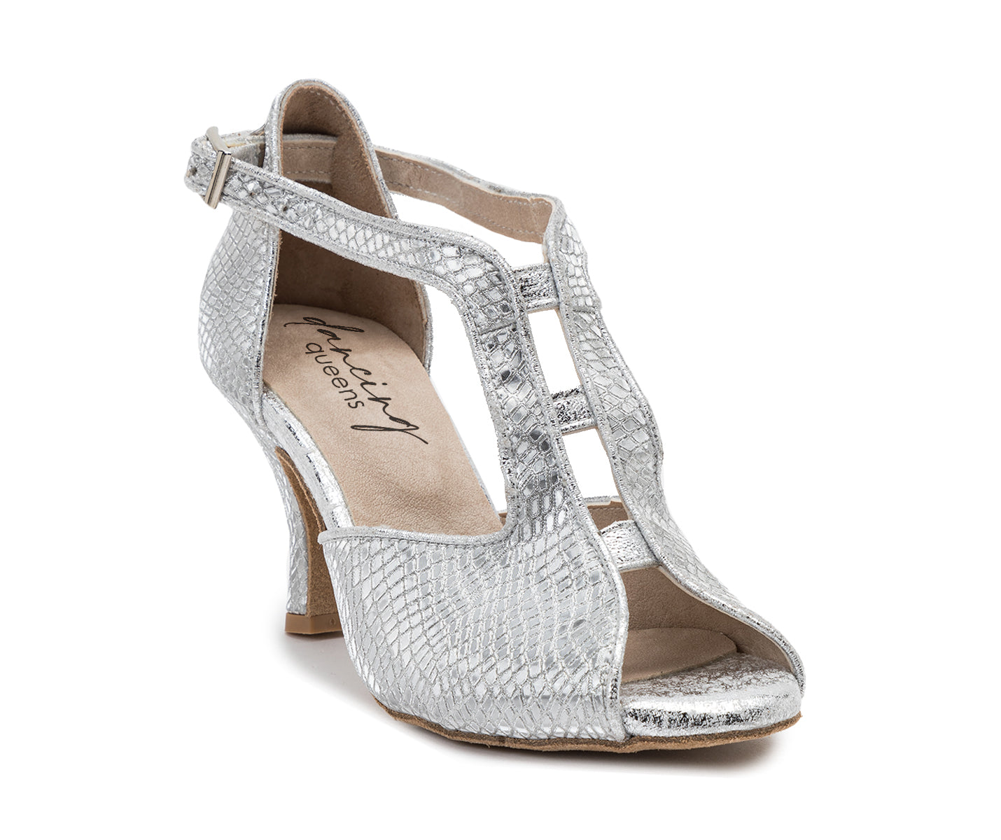 ESP11 dance shoes in silver