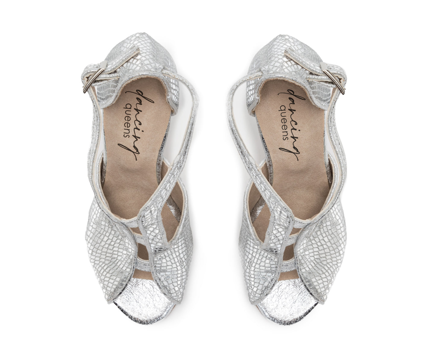 ESP11 dance shoes in silver