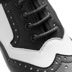 1611 Scarpe da ballo Sammy in bianco/nero