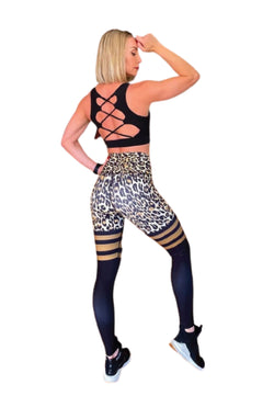 893 Extra High Waist Leggings in Leopard