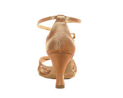 584 / 210 Chaussures de danse Raso Tan en bronze