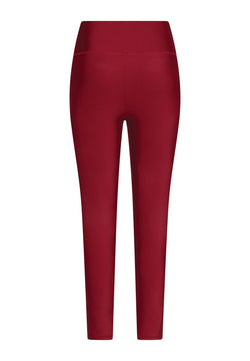 Leggings de cintura extra alta 1053 en burdeos