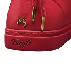 Fuego High-Top Dance Sneakers en rouge