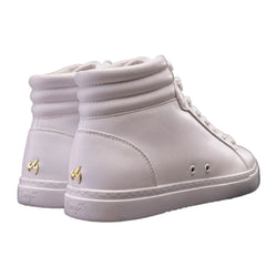 Fuego High-Top Dance Sneakers in bianco