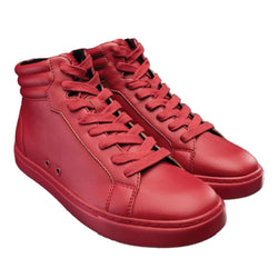 Fuego High-Top Dance Sneakers en rojo