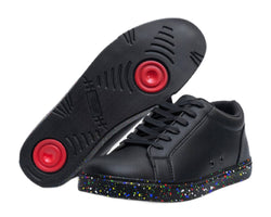 Fuego Low-Top Dance Sneakers En Ataca Black/ Colouful Sole