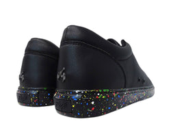 Fuego Low-Top Dance Sneakers en Ataca Black/ semelle colorée