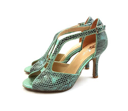 ESP11 Chaussures de danse en turquoise