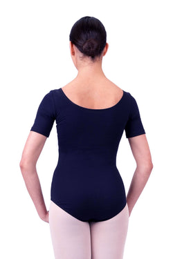 R3100 short-sleeved body in navy blue