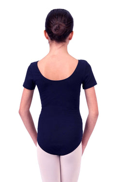 R3100 short-sleeved body in navy blue