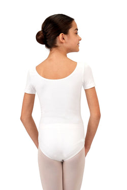 Body R3100 a maniche corte di colore bianco