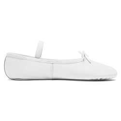 1001 Chaussons de danse en cuir blanc