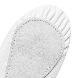 1001 Chaussons de danse en cuir blanc