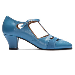 9233 Chaussures de swing pour femmes en bleu