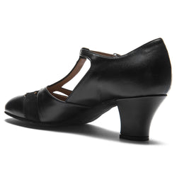 9233 Zapatos de columpio para mujer en negro