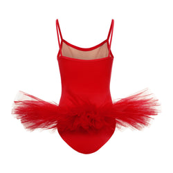 R3105 Tutu and bodysuit in red