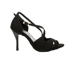 736 / 486 Dance shoes in black suede