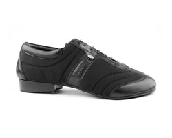 Pd Pietro Premium Dance Chaussures en cuir / lycra avec semelle en daim