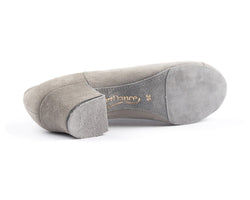 PD702 Zapatos de baile en denim gris