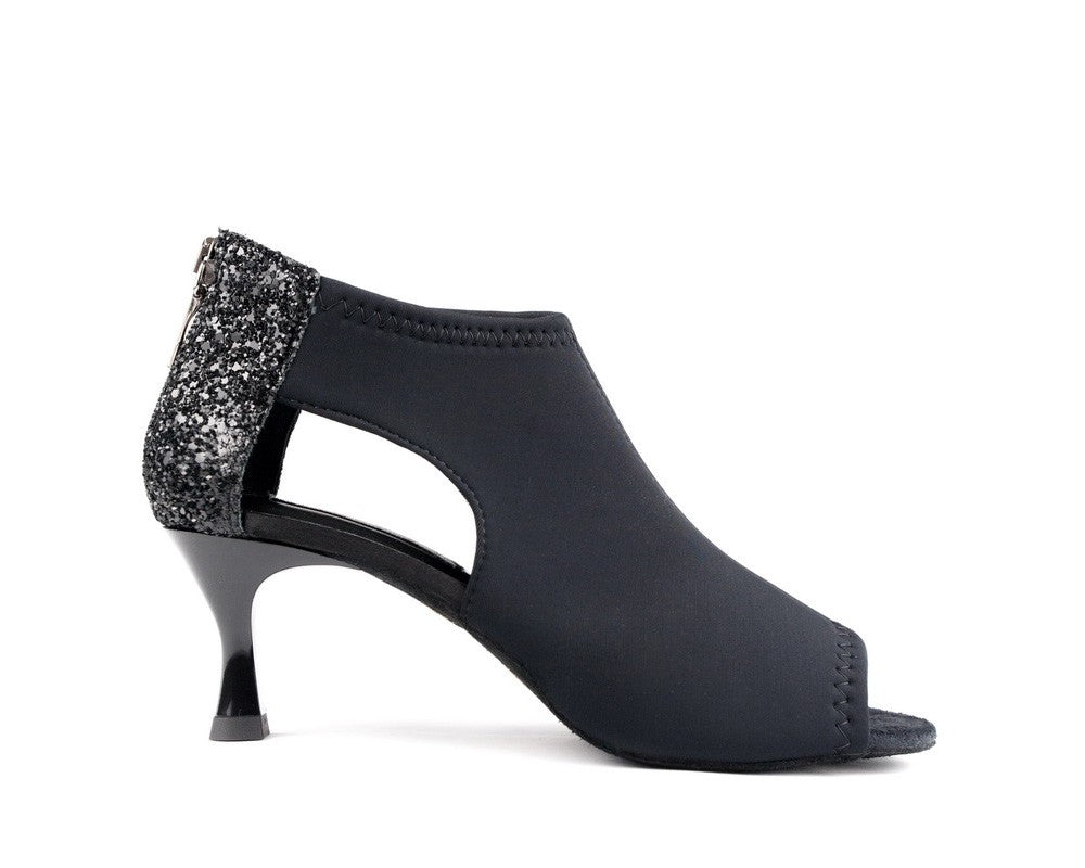 PD810 NEOPRENE Dance Shoes in Black Neoprene