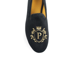 Mocassins PDM001 en velours noir