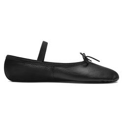 1003 Chaussons de danse en cuir noir