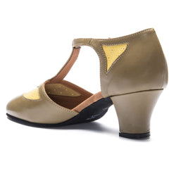 9230 Damen-Swingschuhe in Khaki